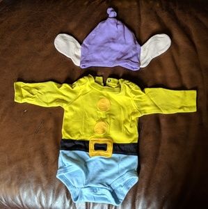 Disney Dopey Onsie and Hat